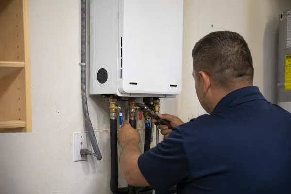 Tankless Flushing & Descaling before