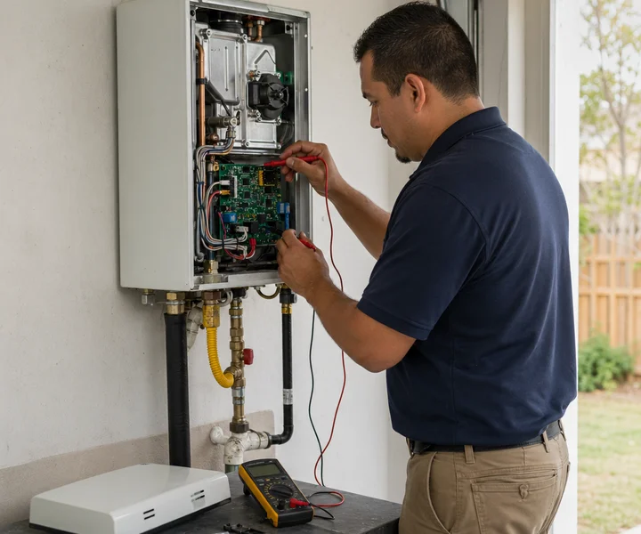 Tankless Water Heater Repair - professional service